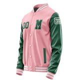 Custom Light Pink Green Jacket Jb2121052118051818