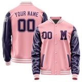 Custom Light Pink Purple Jacket