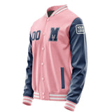 Custom Light Pink Blue Jacket Jb2121102118101818