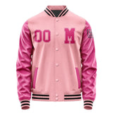 Custom Light Pink Pink Jacket Jb2121132117131817