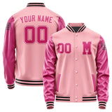 Custom Light Pink Pink Jacket