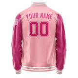 Custom Light Pink Pink Jacket Jb2121132118131818