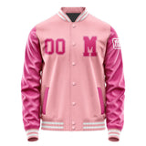 Custom Light Pink Pink Jacket Jb2121132118131818