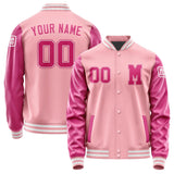 Custom Light Pink Pink Jacket