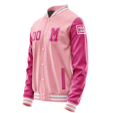 Custom Light Pink Pink Jacket Jb2121132118131818