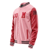 Custom Light Pink Red Jacket Jb2121142117141817