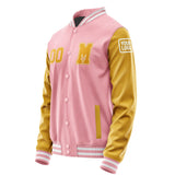 Custom Light Pink Yellow Jacket Jb2121192118191818