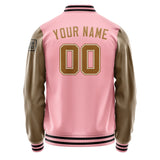 Custom Light Pink Khaki Jacket Jb2121222117221817