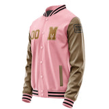 Custom Light Pink Khaki Jacket Jb2121222117221817