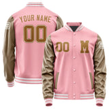 Custom Light Pink Khaki Jacket