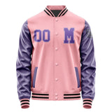 Custom Light Pink Light Purple Jacket Jb2121232117231817