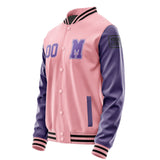 Custom Light Pink Light Purple Jacket Jb2121232117231817