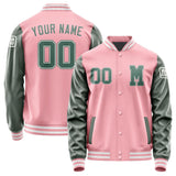 Custom Light Pink Blue Green Jacket