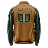 Custom Khaki Dark Green Jacket Jb2222062217061817