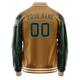 Custom Khaki Dark Green Jacket Jb2222062218061818