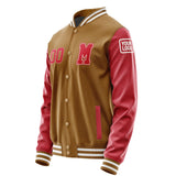 Custom Khaki Red Jacket Jb2222142218141818