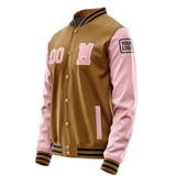 Custom Khaki Light Pink Jacket Jb2222212217211817