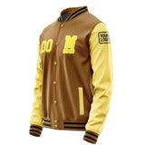 Custom Khaki Light Yellow Jacket Jb2222262217261817