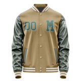 Custom Light Khaki Blue Green Jacket Jb2525272518271818