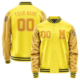 Custom Light Yellow Yellow Jacket