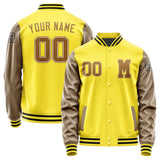 Custom Light Yellow Khaki Jacket