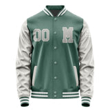 Custom Blue Green Gray Jacket Jb2727042718041818