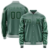 Custom Blue Green Green Jacket Jb2727052718051818