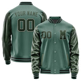 Custom Blue Green Dark Green Jacket Jb2727062717061817