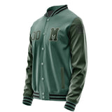 Custom Blue Green Dark Green Jacket Jb2727062717061817