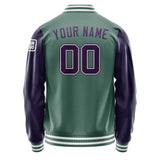 Custom Blue Green Purple Jacket Jb2727072718071818