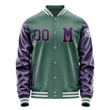 Custom Blue Green Purple Jacket Jb2727072718071818