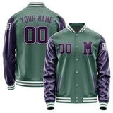 Custom Blue Green Purple Jacket Jb2727072718071818