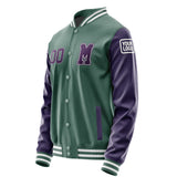 Custom Blue Green Purple Jacket Jb2727072718071818