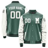 Custom Blue Green White Jacket