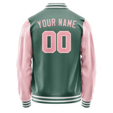 Custom Blue Green Light Pink Jacket Jb2727212718211818