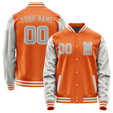 Custom Orange Gray Jacket