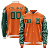 Custom Orange Green Jacket