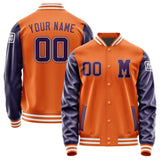 Custom Orange Purple Jacket