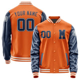 Custom Orange Blue Jacket
