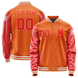 Custom Orange Orange Red Jacket