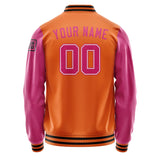 Custom Orange Pink Jacket Jb2828132817131817