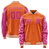 Custom Orange Pink Jacket