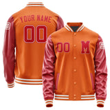 Custom Orange Red Jacket