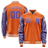 Custom Orange Light Purple Jacket
