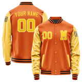 Custom Orange Gold Jacket