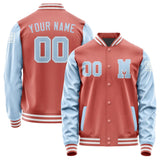 Custom Copper Rose Light Blue Jacket