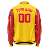 Custom Gold Orange Red Jacket Jb3030123017121817