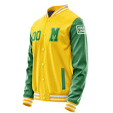 Custom Gold Emerald Green Jacket Jb3030243018241818