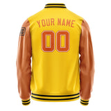 Custom Gold Orange Jacket Jb3030283017281817