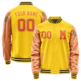 Custom Gold Orange Jacket